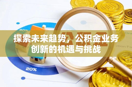 辰溪探索未来趋势，公积金业务创新的机遇与挑战
