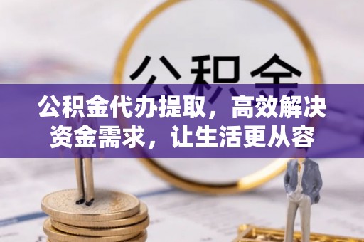 辰溪公积金代办提取，高效解决资金需求，让生活更从容