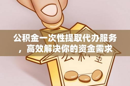 辰溪公积金一次性提取代办服务，高效解决你的资金需求