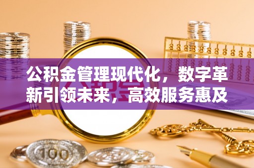 辰溪公积金管理现代化，数字革新引领未来，高效服务惠及民生