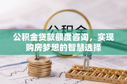辰溪公积金贷款额度咨询，实现购房梦想的智慧选择
