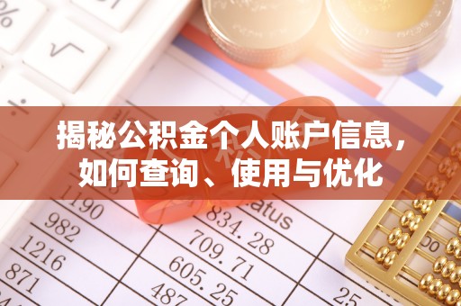 辰溪揭秘公积金个人账户信息，如何查询、使用与优化
