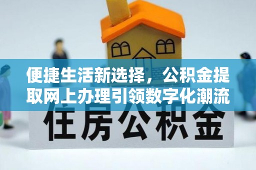 辰溪便捷生活新选择，公积金提取网上办理引领数字化潮流