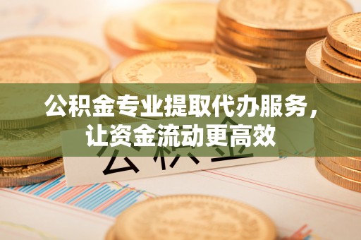 辰溪公积金专业提取代办服务，让资金流动更高效