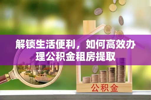 辰溪解锁生活便利，如何高效办理公积金租房提取