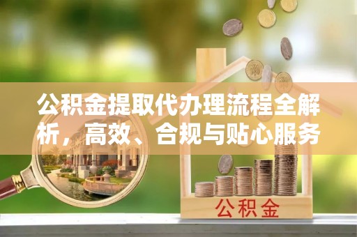 辰溪公积金提取代办理流程全解析，高效、合规与贴心服务