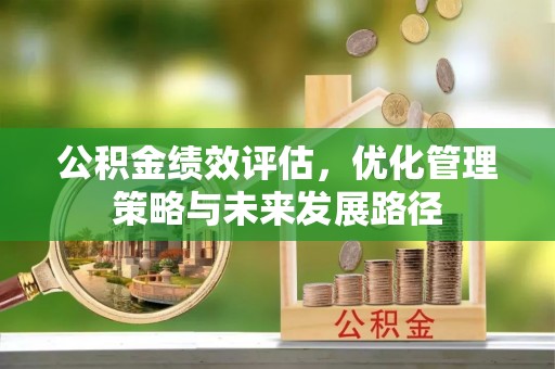 辰溪公积金绩效评估，优化管理策略与未来发展路径