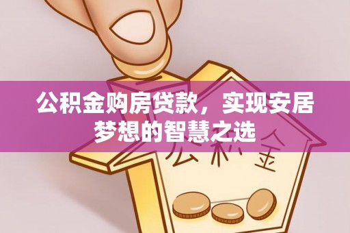 辰溪公积金购房贷款，实现安居梦想的智慧之选