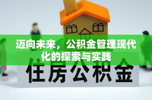 辰溪迈向未来，公积金管理现代化的探索与实践