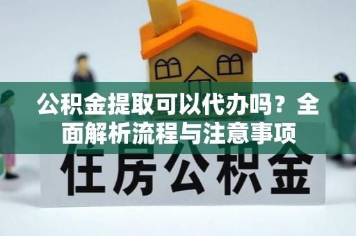 辰溪公积金提取可以代办吗？全面解析流程与注意事项