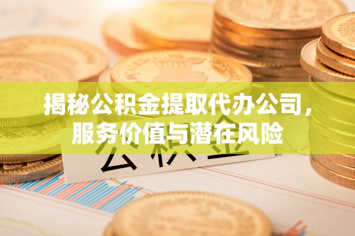 辰溪揭秘公积金提取代办公司，服务价值与潜在风险