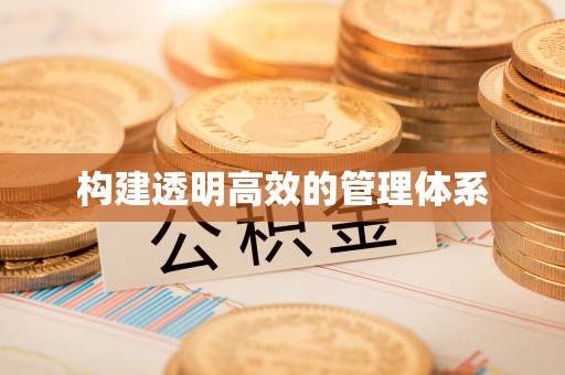 辰溪构建透明高效的管理体系
