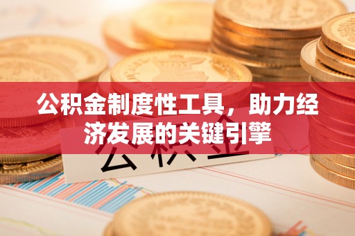 辰溪公积金制度性工具，助力经济发展的关键引擎