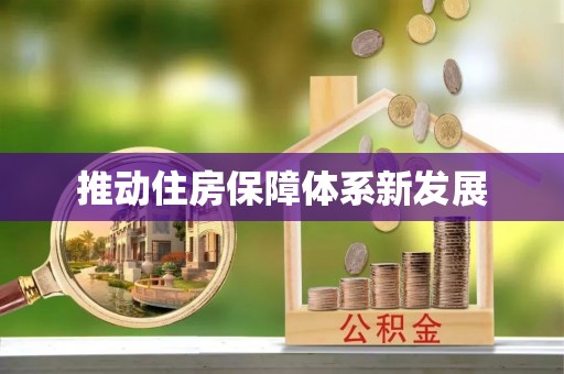 辰溪推动住房保障体系新发展