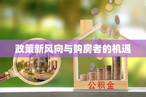 辰溪政策新风向与购房者的机遇