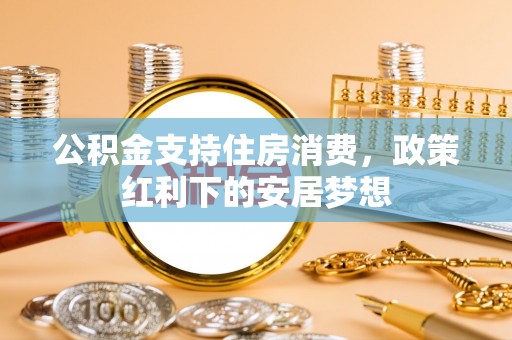 辰溪公积金支持住房消费，政策红利下的安居梦想