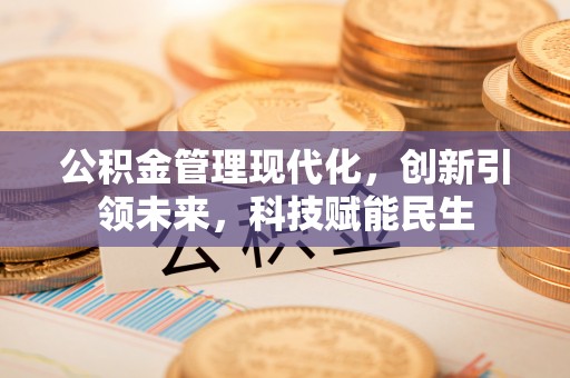 辰溪公积金管理现代化，创新引领未来，科技赋能民生