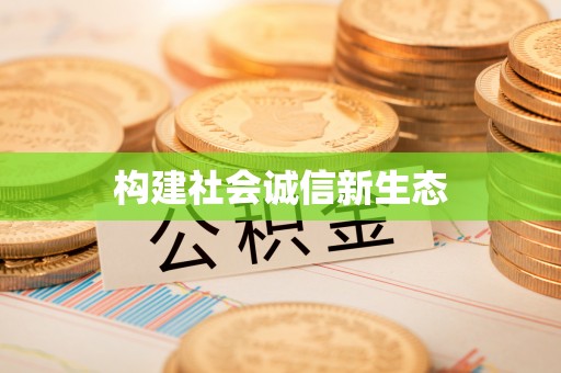 辰溪构建社会诚信新生态
