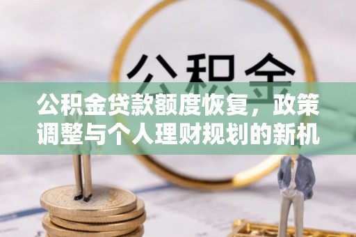 辰溪公积金贷款额度恢复，政策调整与个人理财规划的新机遇