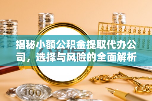 辰溪揭秘小额公积金提取代办公司，选择与风险的全面解析