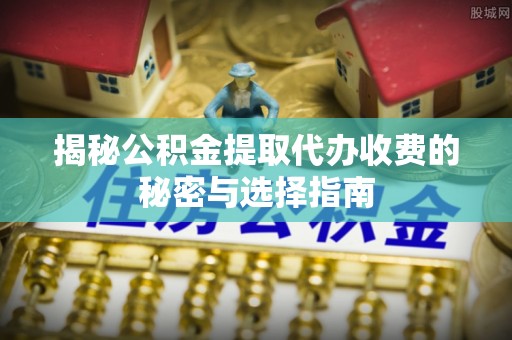 辰溪揭秘公积金提取代办收费的秘密与选择指南