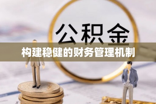 辰溪构建稳健的财务管理机制