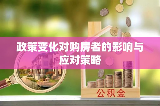 辰溪政策变化对购房者的影响与应对策略