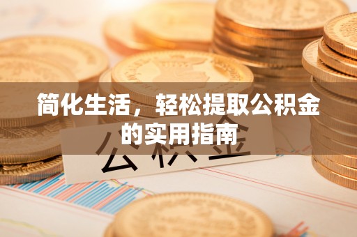 辰溪简化生活，轻松提取公积金的实用指南