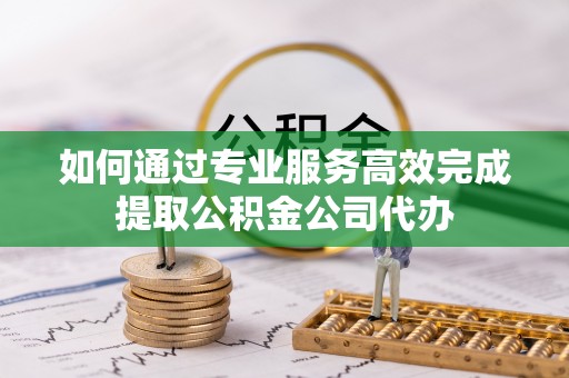 辰溪如何通过专业服务高效完成提取公积金公司代办