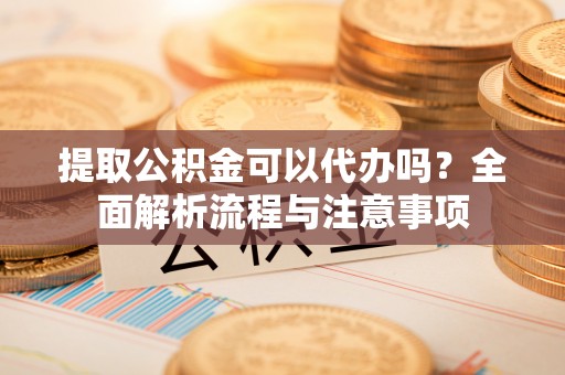 辰溪提取公积金可以代办吗？全面解析流程与注意事项