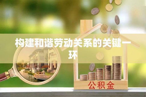 辰溪构建和谐劳动关系的关键一环