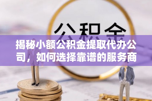 辰溪揭秘小额公积金提取代办公司，如何选择靠谱的服务商？