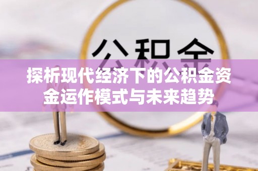 辰溪探析现代经济下的公积金资金运作模式与未来趋势