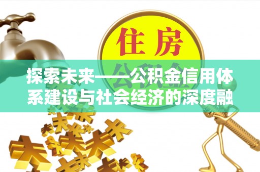 辰溪探索未来——公积金信用体系建设与社会经济的深度融合