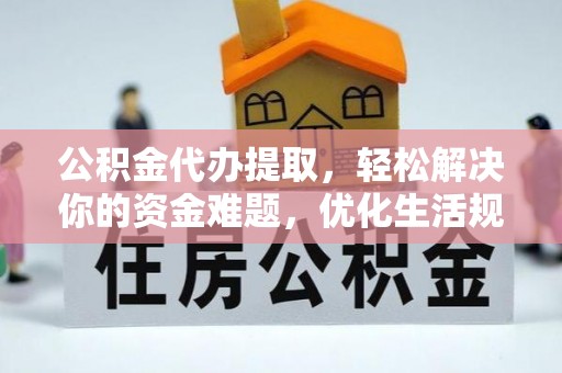 辰溪公积金代办提取，轻松解决你的资金难题，优化生活规划