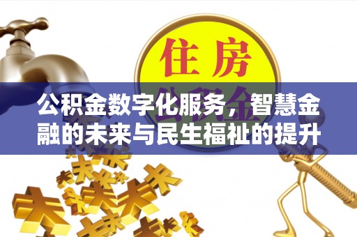 辰溪公积金数字化服务，智慧金融的未来与民生福祉的提升