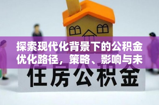 辰溪探索现代化背景下的公积金优化路径，策略、影响与未来展望