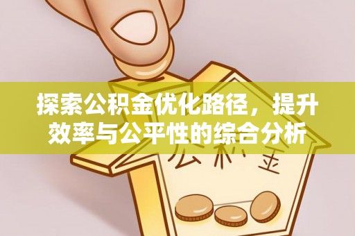 辰溪探索公积金优化路径，提升效率与公平性的综合分析