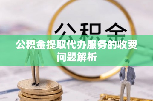 辰溪公积金提取代办服务的收费问题解析