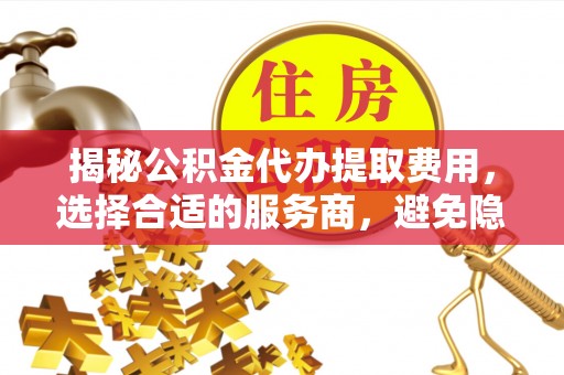 辰溪揭秘公积金代办提取费用，选择合适的服务商，避免隐性收费