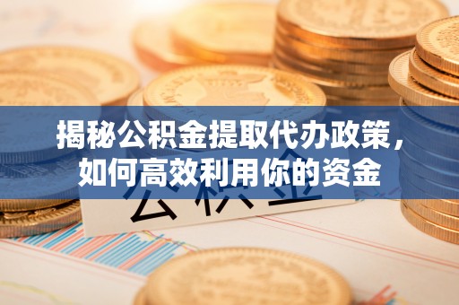 辰溪揭秘公积金提取代办政策，如何高效利用你的资金
