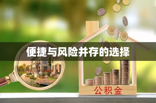 辰溪便捷与风险并存的选择