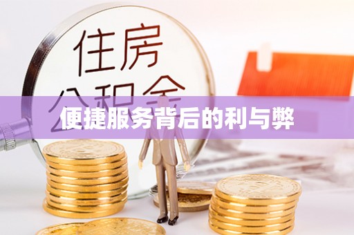 辰溪便捷服务背后的利与弊