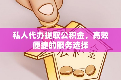 辰溪私人代办提取公积金，高效便捷的服务选择